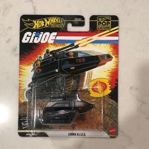 Mattel Hot Wheels G.I. Joe Cobra H.I.S.S. Black and Red